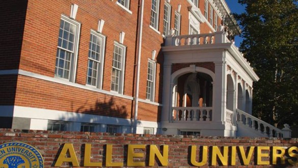 Allen University sign