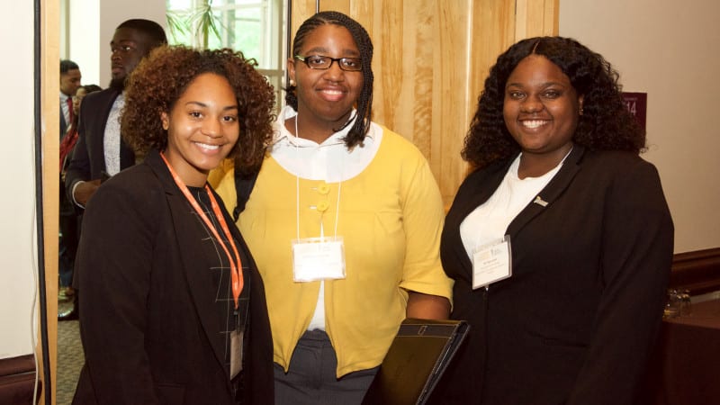 Brianna Nave Clark, Leighanna Mahoney, and Ra'Kya Lewis