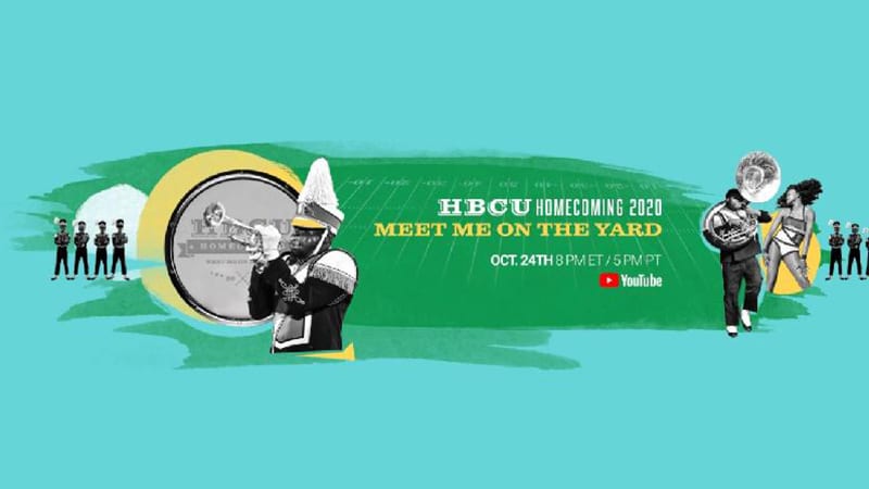 HBCU meet me on the yard banner