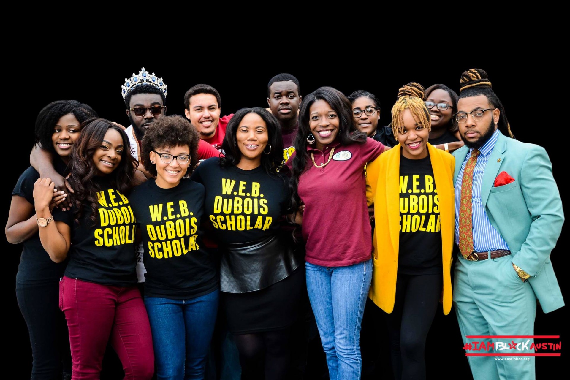Group shot of students at Huston-Tillotson University