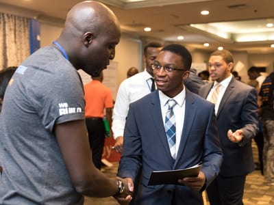 Students attending the UNCF HBCU Innovation Summit