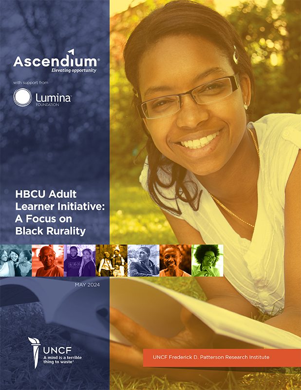 Ascendium HBCU Adult Learner Initiative: A Focus on Black Rurality report cover