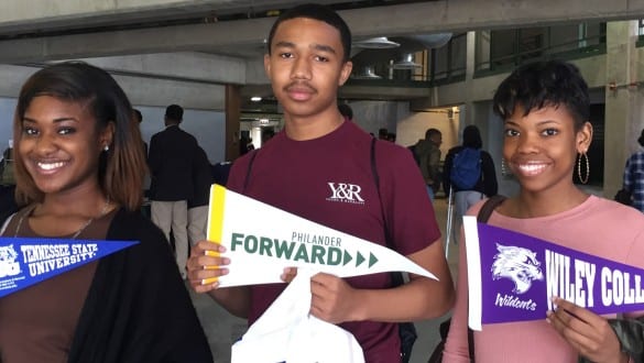 Participants at UNCF Empower Me Tour