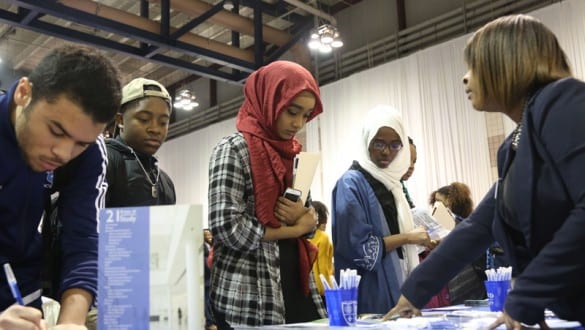 Participants at UNCF Empower Me Tour