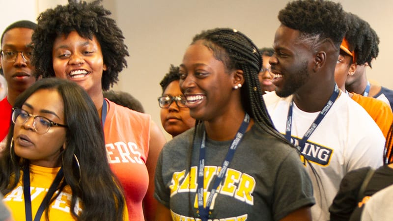 Participants in Fund 2 Foundation UNCF Stem Scholars program
