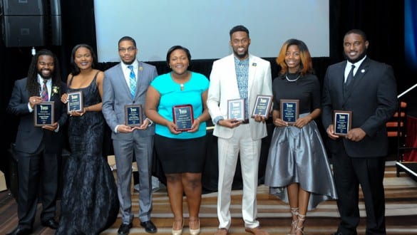 Group shot of UNCF National Pre-Alumni Council members