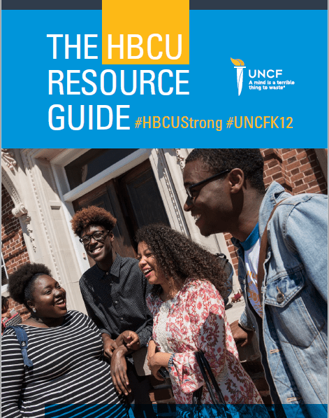 the HBCU 2022 Resource Guide Cover
