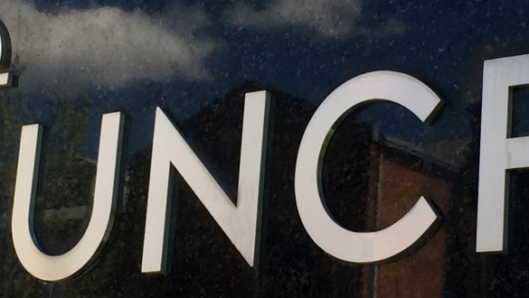 UNCF sign at its headquarters