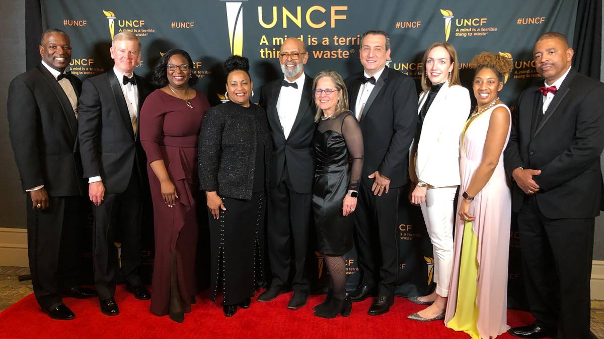 Group Photo at the 76th National UNCF “A Mind Is…” Gala
