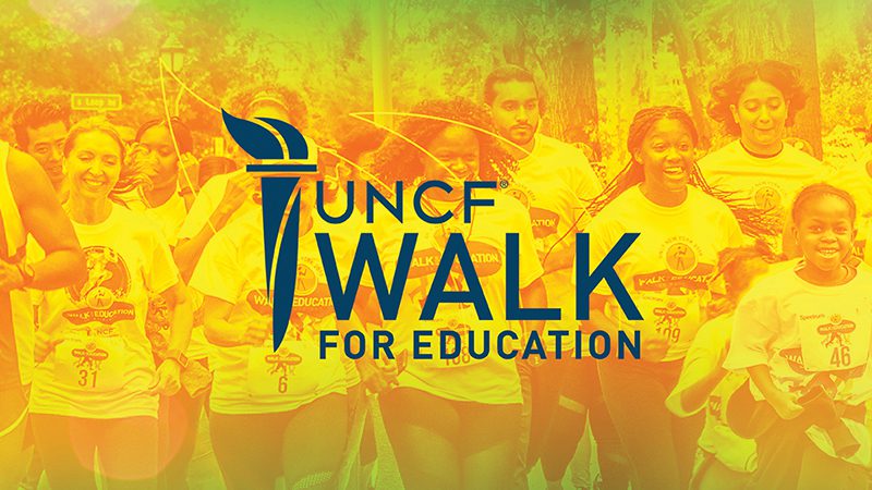 UNCF Walk for Education graphic header