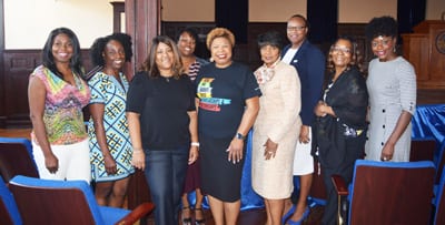 Group shot of UNCF Outreach participants