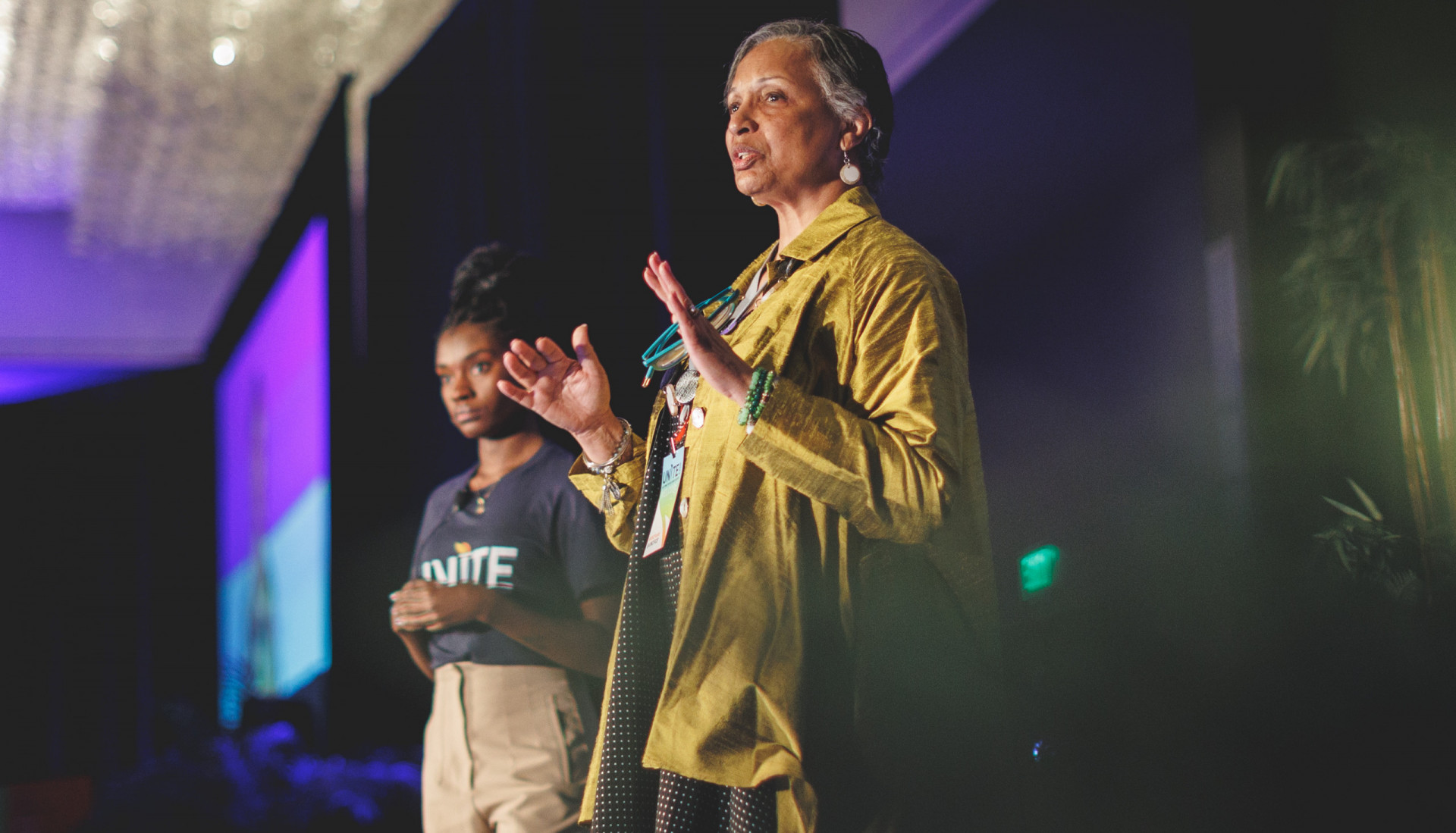 Jan Collins Eaglin  Of The Steve Fund With Uncf Icb’s Victoria Smith, Esq.