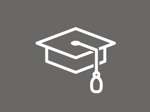 Graduation cap graphic image