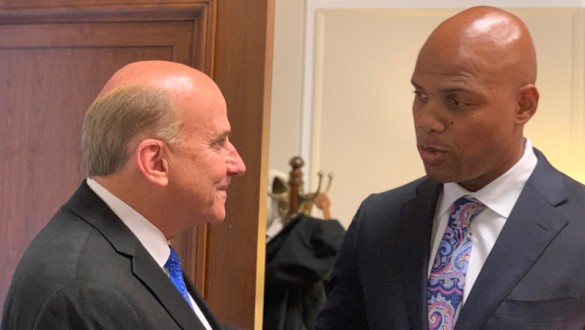 U.S. Rep. Louie Gohmert with Dr. Herman Felton