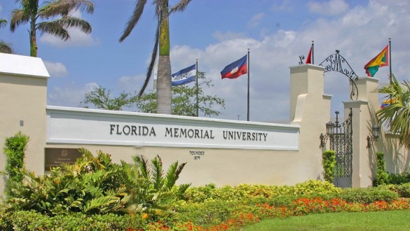 Florida Memorial University sign