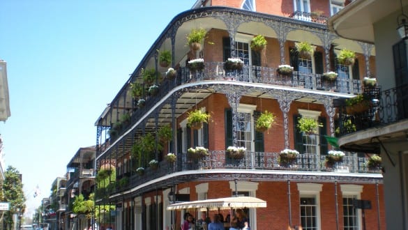 Skyline of city of New Orleans