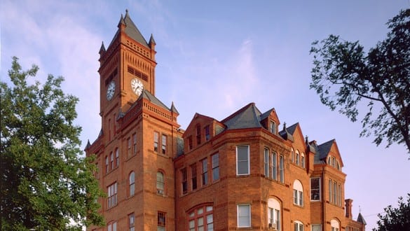 Building at Johnson C. Smith University