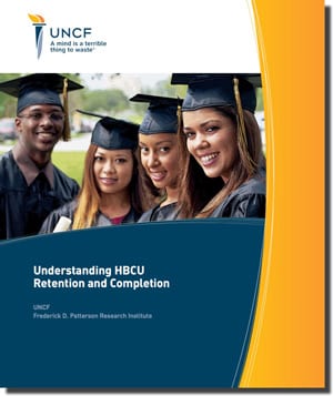 Cover image of the Understanding HBCU Retention and Completion report